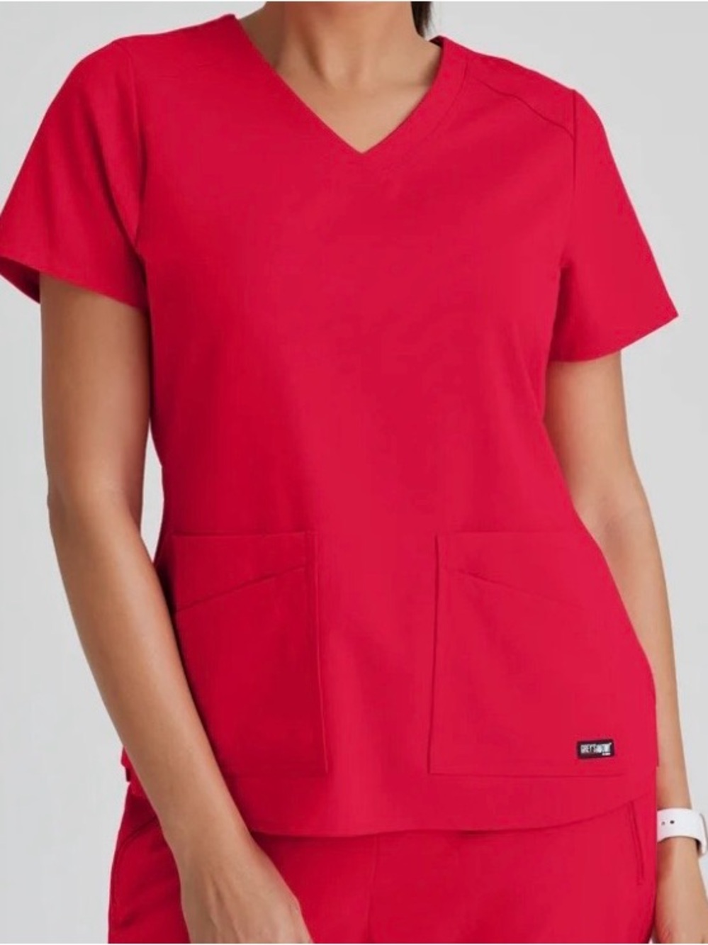 NWOT TWO Beautiful Grey's Anatomy Aubrey Women’s Scrub Tops - 2X